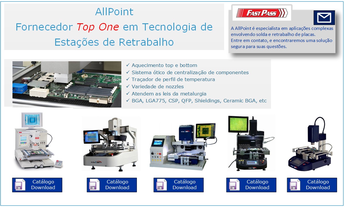 Estações de Retrabalho BGA - Rework Station BGA