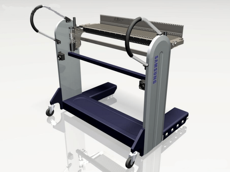 Docking Cart para troca rápida de banco de alimentadores